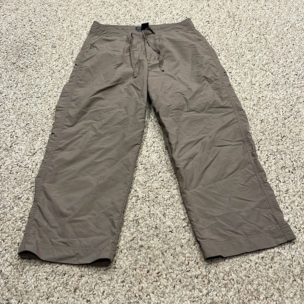 REI Co-op UPF 50 Hiking Pants Crop Length Outdoor Gorpcore Sz 4